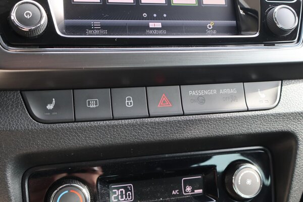 voorstoelen verwarmd