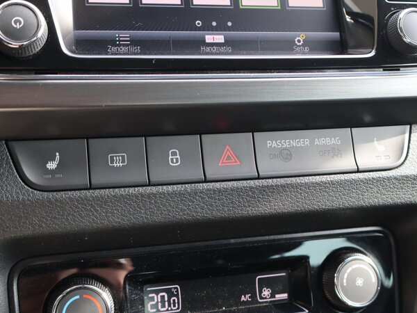 voorstoelen verwarmd