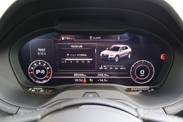 volledig digitaal instrumentenpaneel