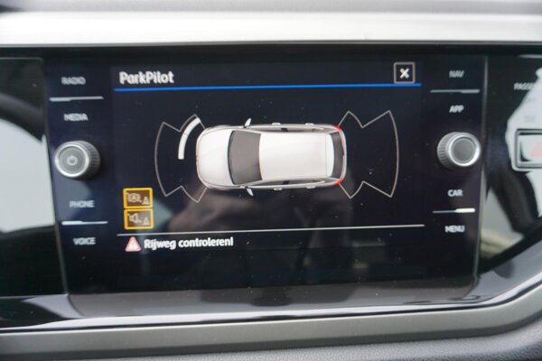 parkeersensor voor en achter