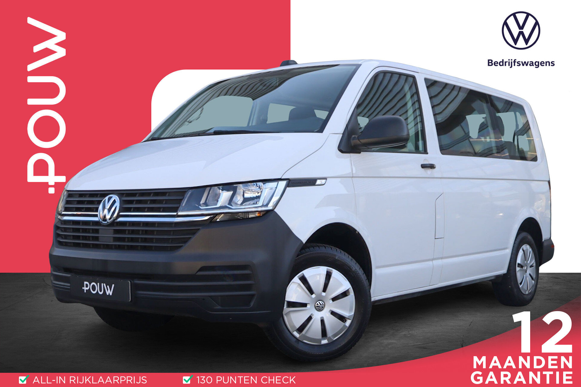 Volkswagen Transporter Kombi 2.0 TDI 110pk L1H1
