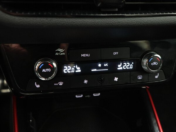 voorstoelen verwarmd