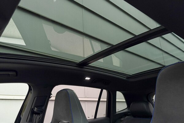 elektrisch glazen panorama-dak