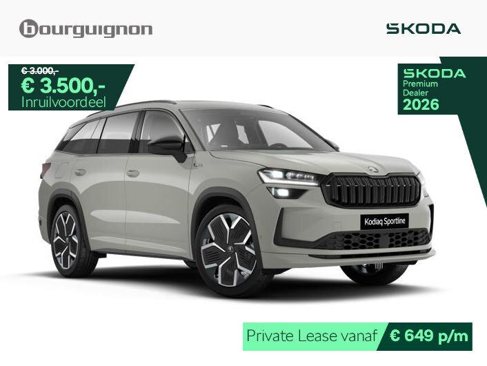 Škoda Kodiaq Sportline Business 1.5 TSI PHEV 204 PK