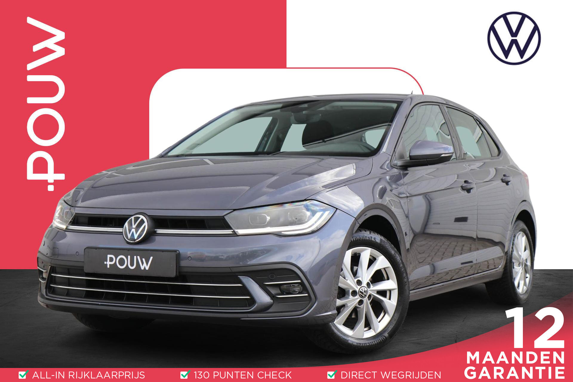 Volkswagen Polo 1.0 TSI 95pk Style - Afbeelding 1