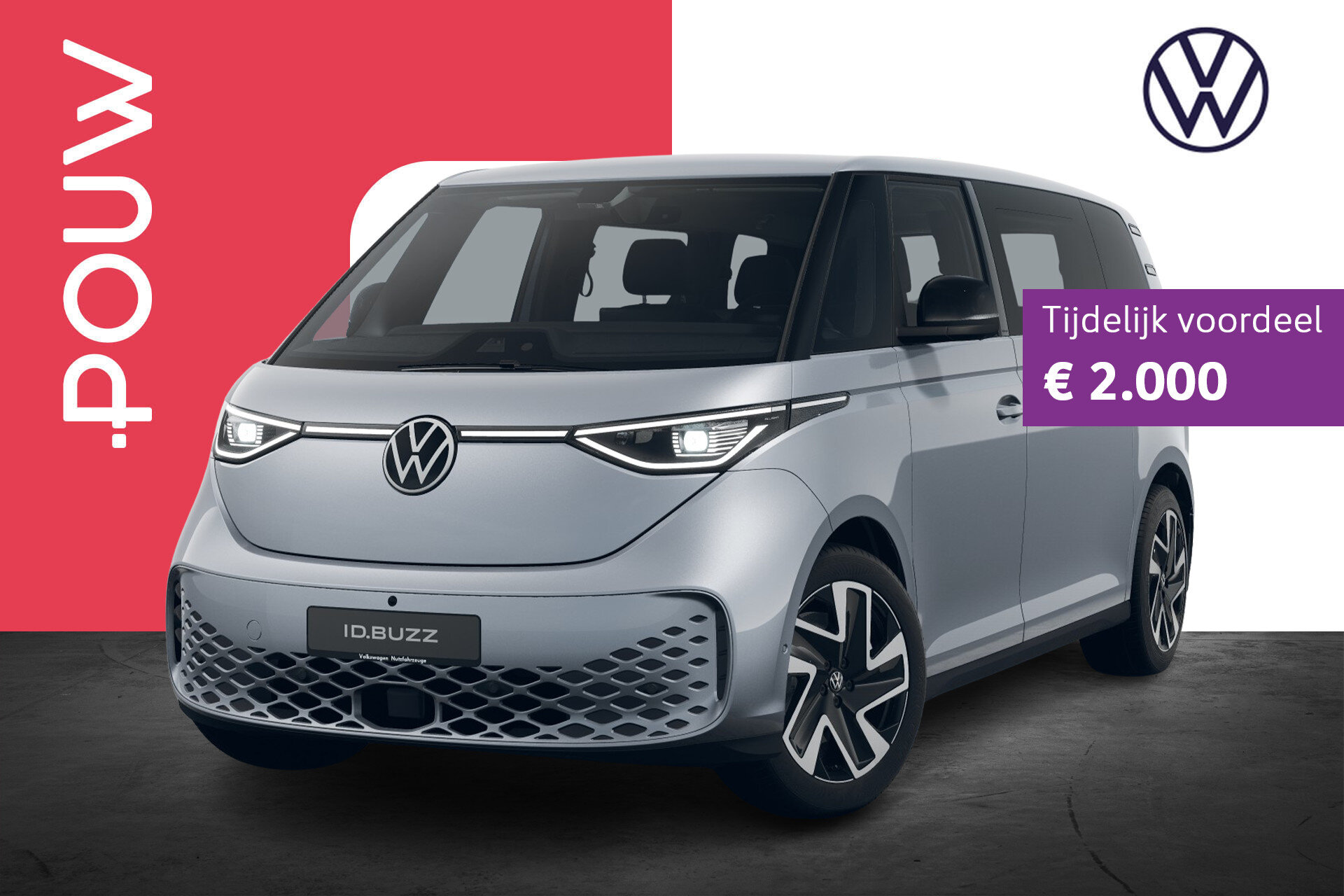 Volkswagen ID. Buzz Pro Bulli Limited Edition 286pk 86 kWh LWB