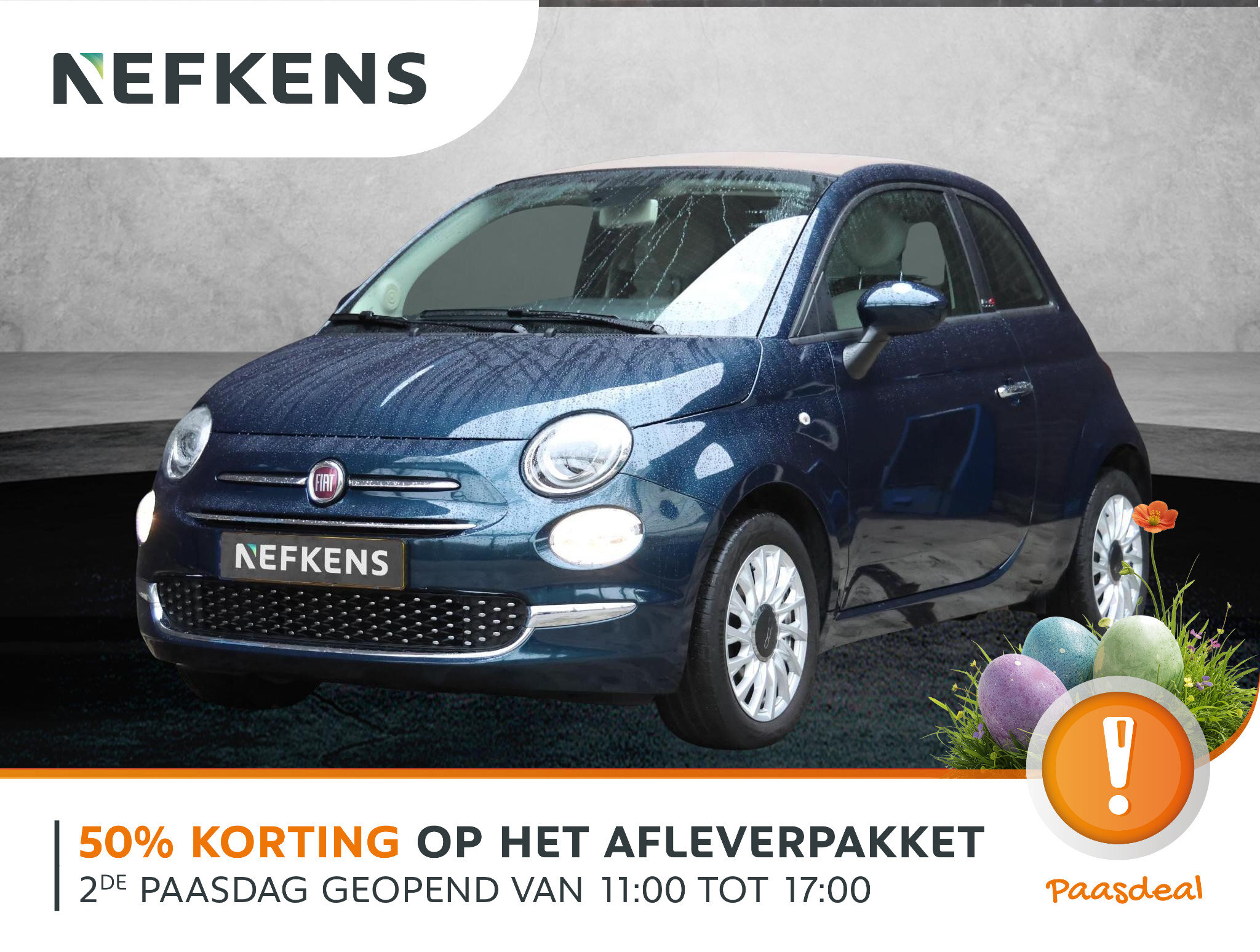 Fiat 500C Lounge 70pk Hybrid