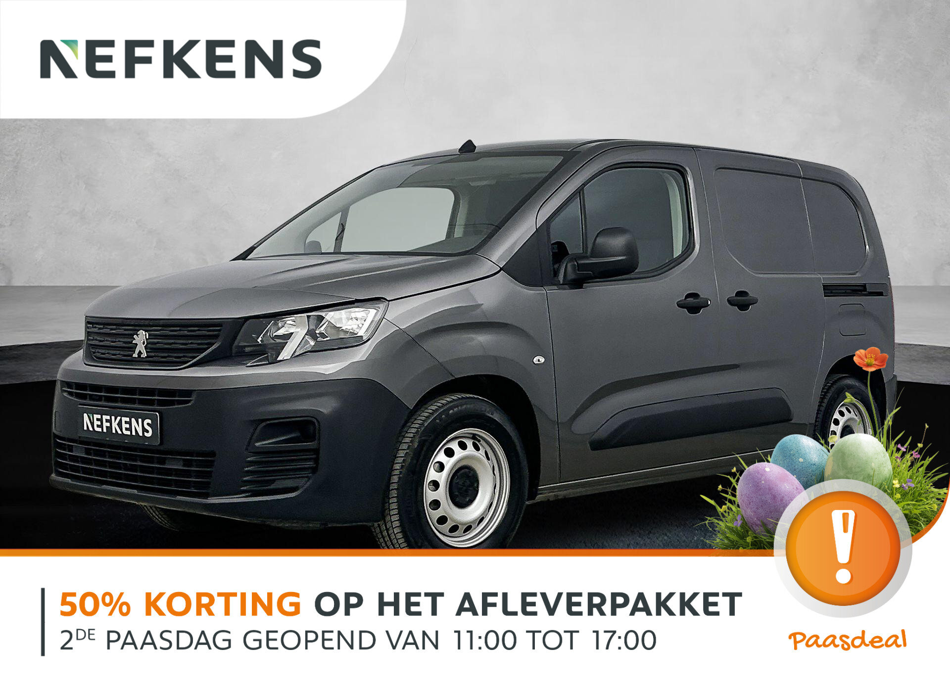 Peugeot e-Partner 50 kWh 136 pk