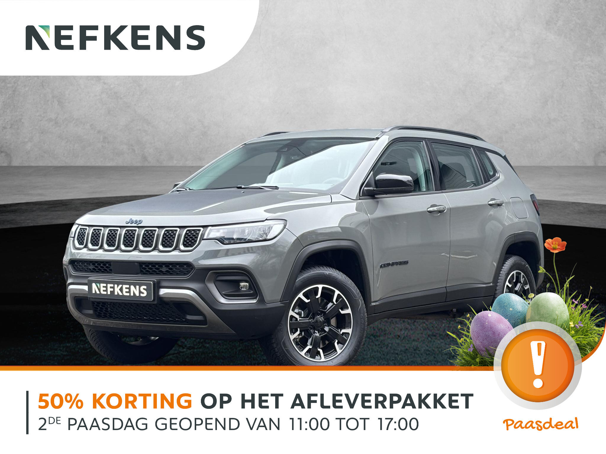 Jeep Compass 4XE 240pk Overland Automaat - Afbeelding 1
