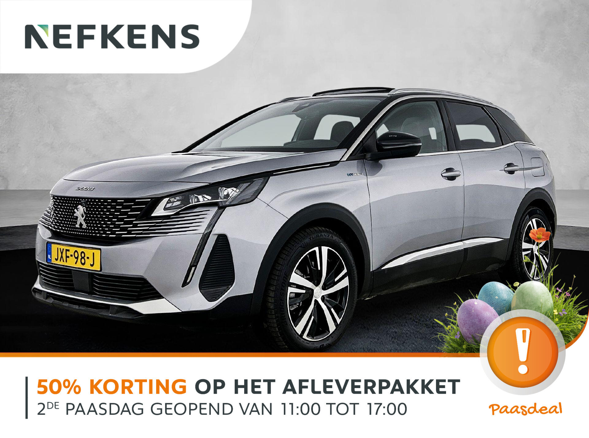 Peugeot 3008 SUV GT 1.6 Plug-in HYbrid4 300pk Automaat - Afbeelding 1