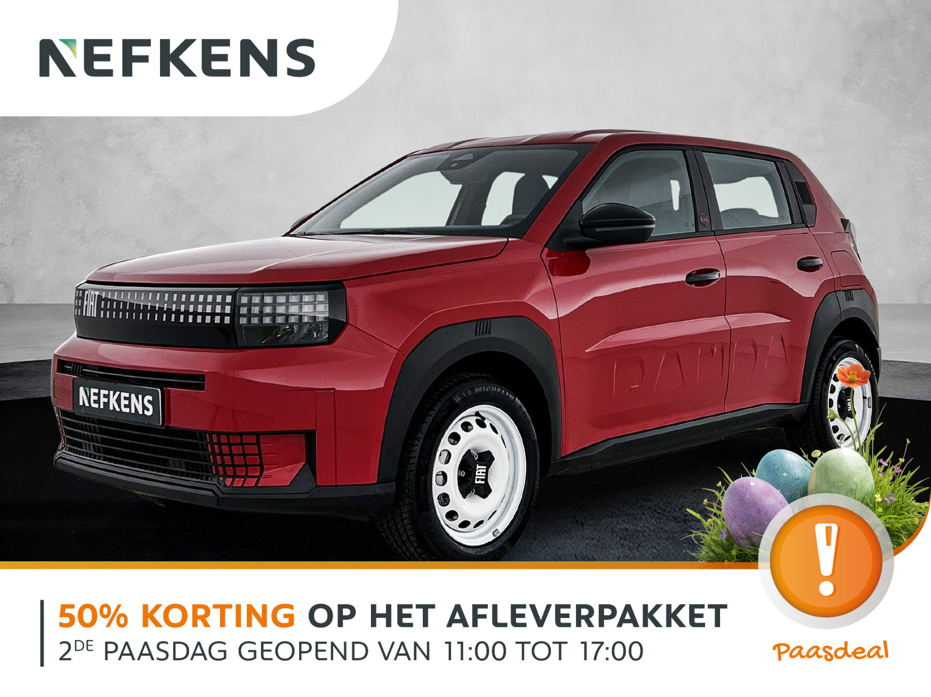 Fiat Grande Panda EV RED 44 kWh 113 pk