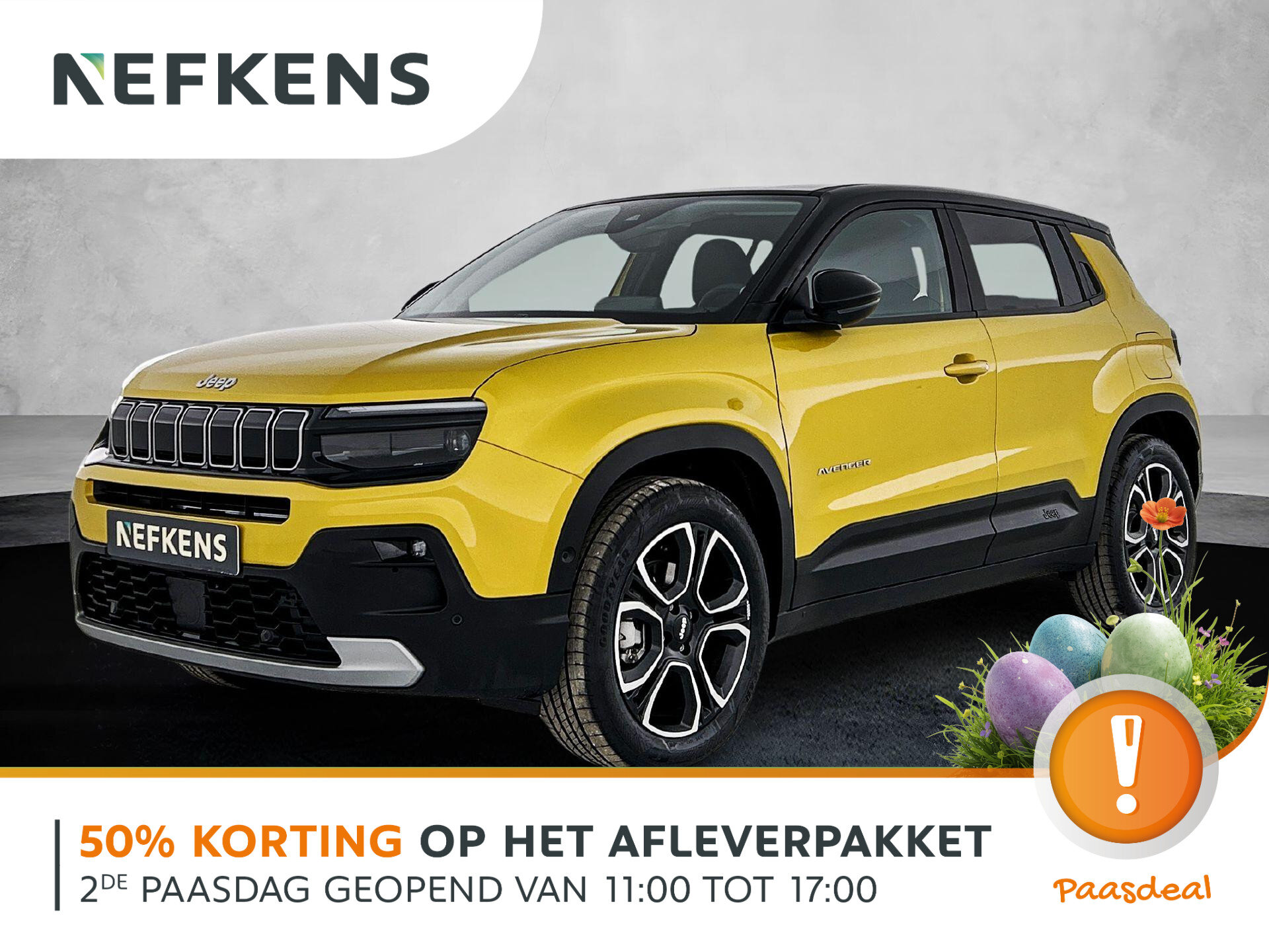 Jeep Avenger EV Summit 54 kWh 156 pk