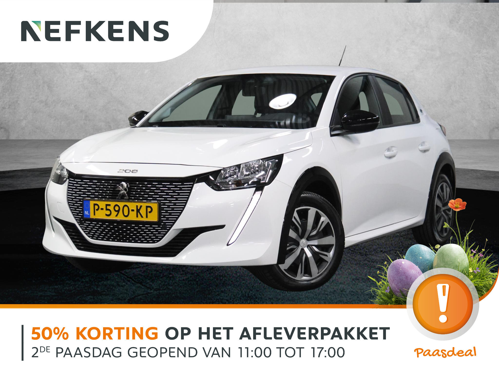 Peugeot e-208 EV Active 50 kWh 136PK