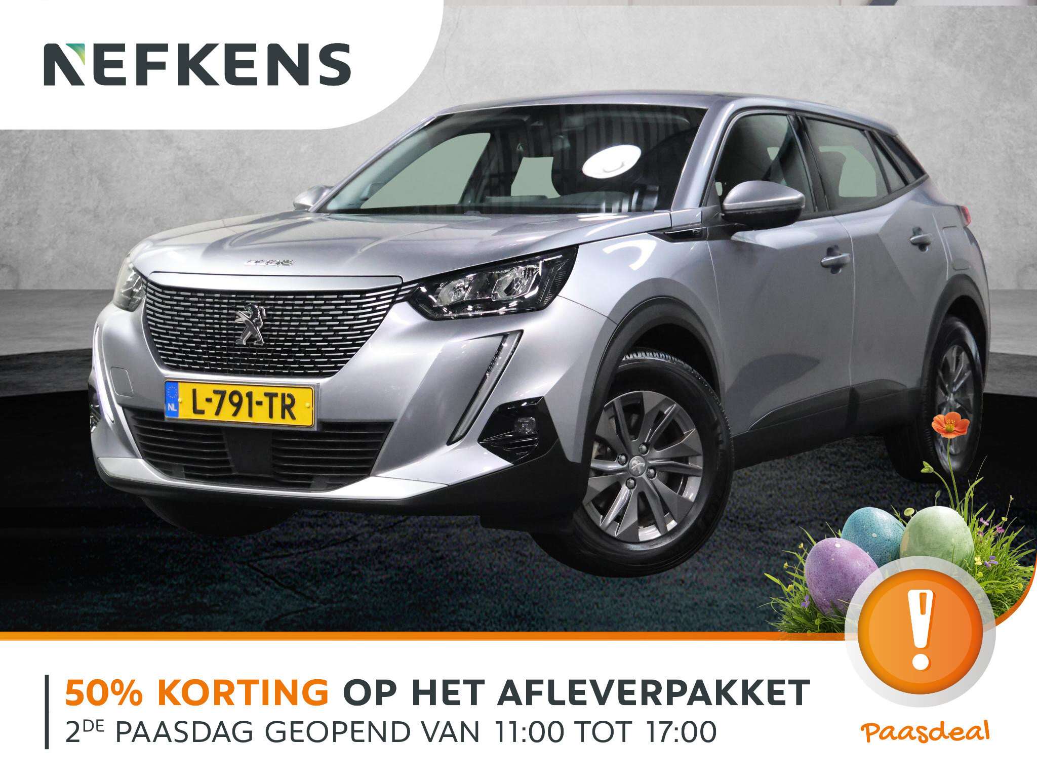 Peugeot e-2008 EV Blue Lease Active 50 kWh 136PK