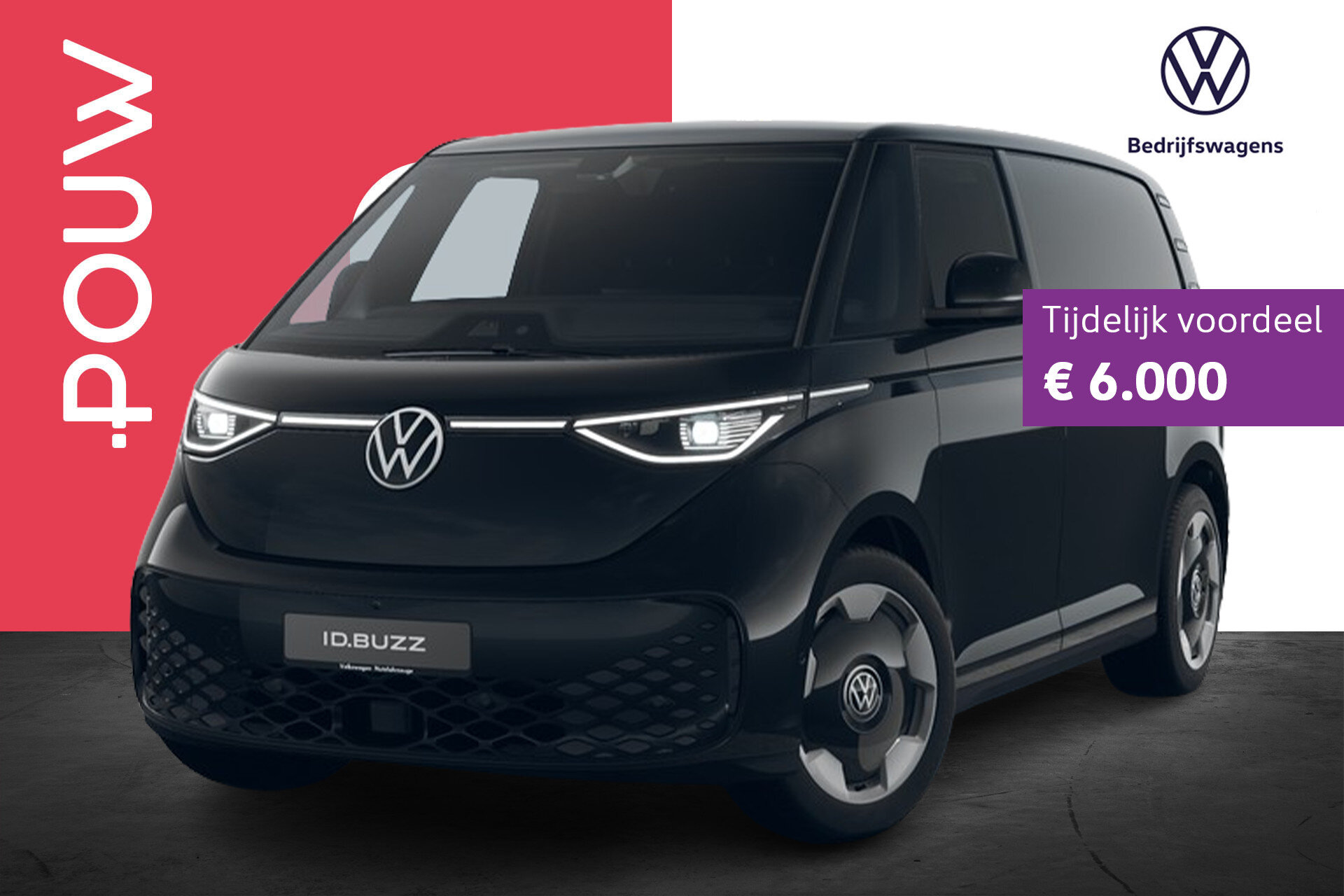 Volkswagen ID. Buzz Cargo Bulli edition 340pk 79 kWh 4MOTION