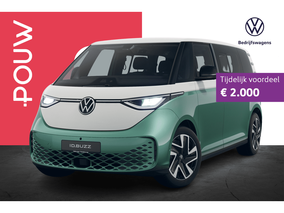 Volkswagen ID. Buzz Pro Bulli Limited Edition 286pk 86 kWh LWB 7p. - Afbeelding 1