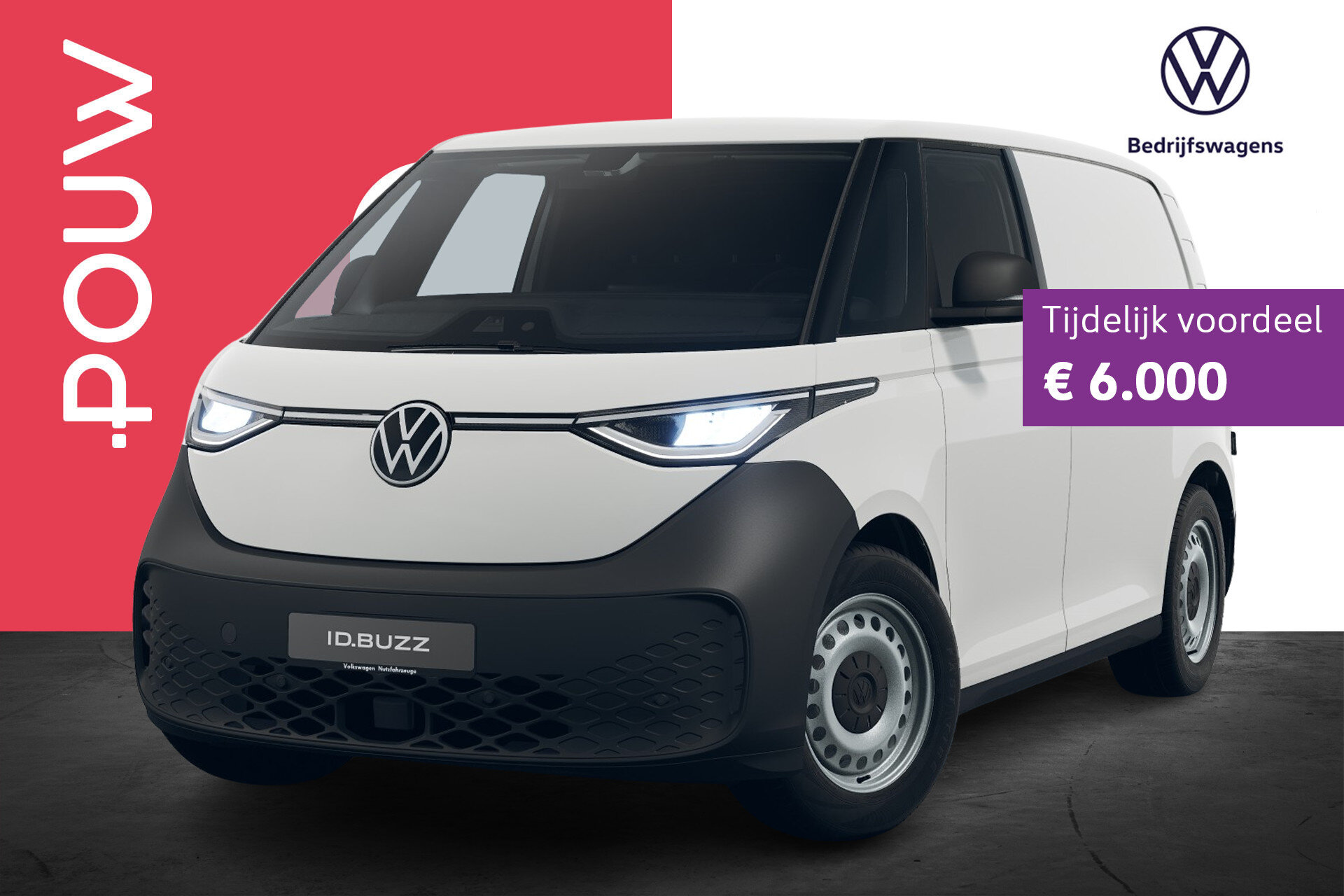 Volkswagen ID. Buzz Cargo 286pk Economy Business 79 kWh