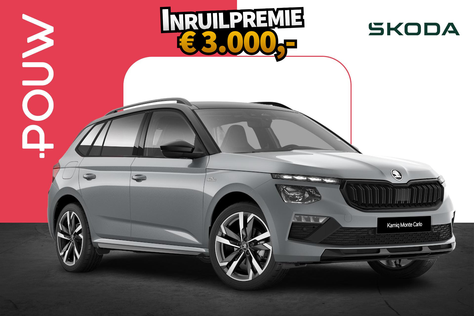 Škoda Kamiq 1.0 TSI 115pk Monte Carlo