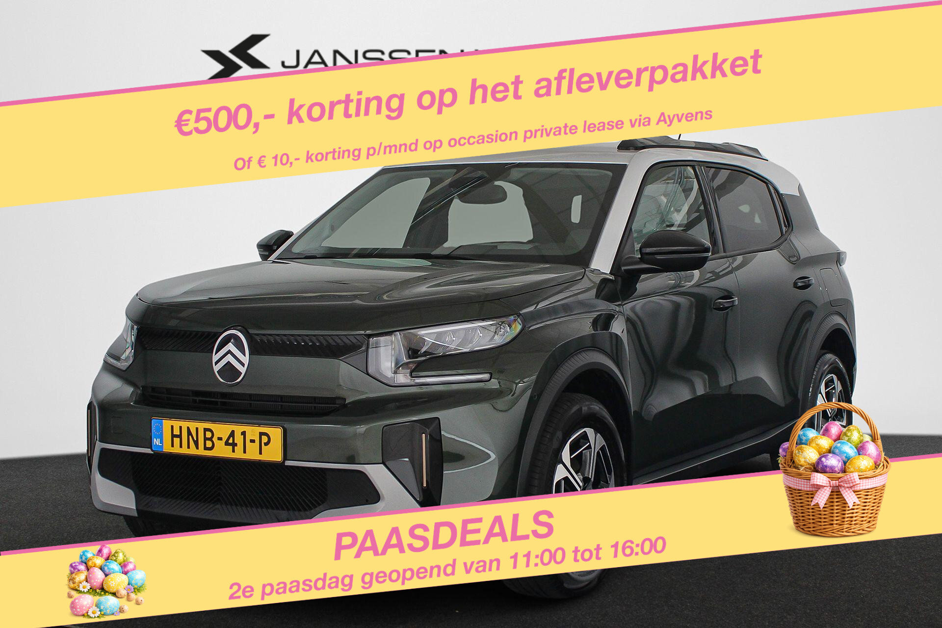 Citroën ë-C3 Aircross Max 113pk 44 kWh