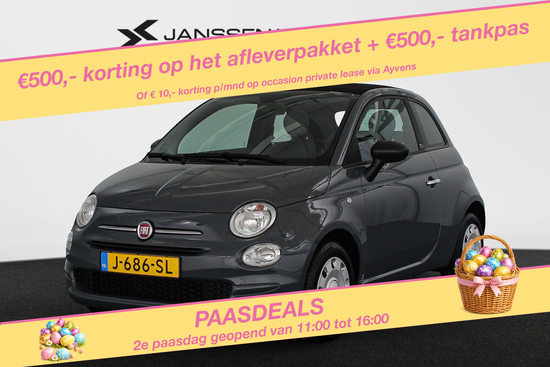 Fiat 500C 1.0 Hybrid Pop