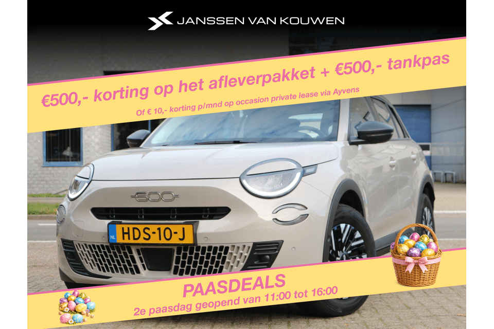 Fiat 600 1.2 Hybrid Urban - Afbeelding 1