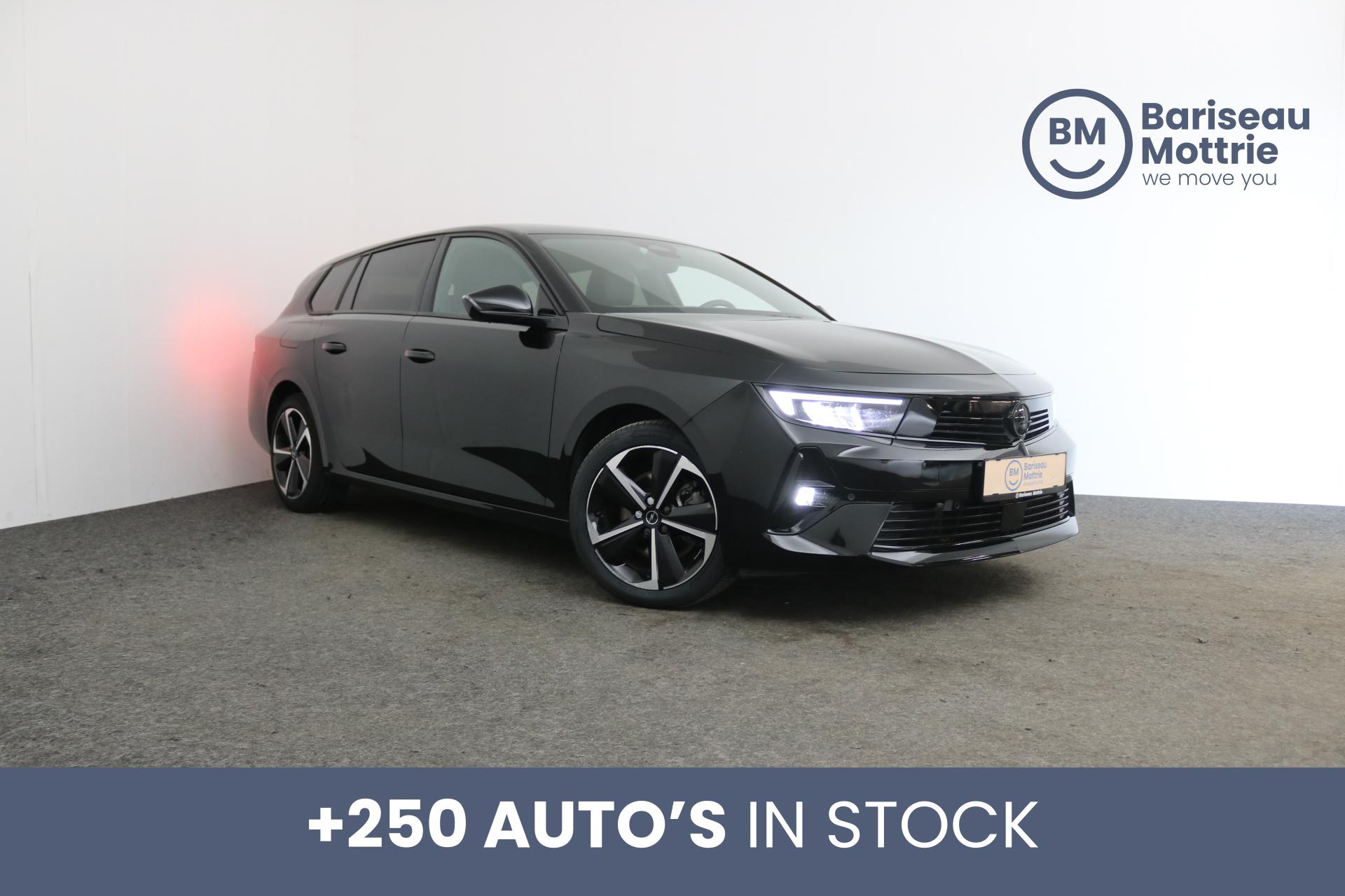 Opel Astra Sports Tourer GS-LINE BREAK AUTOMAAT *360°CAMERA SENSOREN*ZETEL STUURVERWARMING*CARPLAY*DAB*GPS*