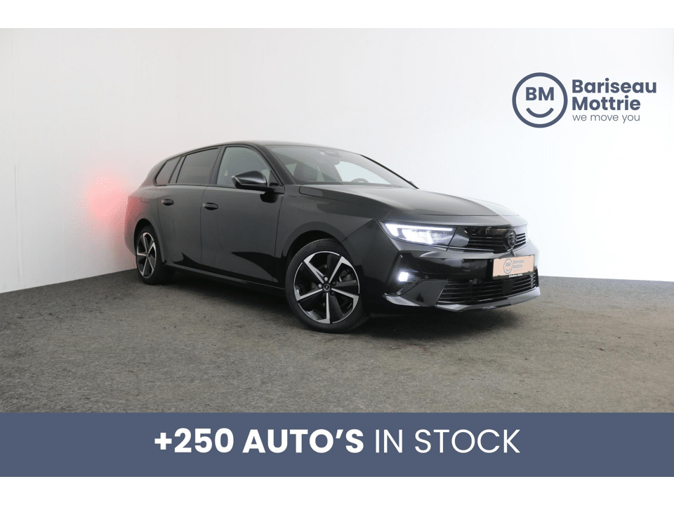 Opel Astra Sports Tourer GS-LINE BREAK AUTOMAAT *360°CAMERA SENSOREN*ZETEL STUURVERWARMING*CARPLAY*DAB*GPS* - Afbeelding 1
