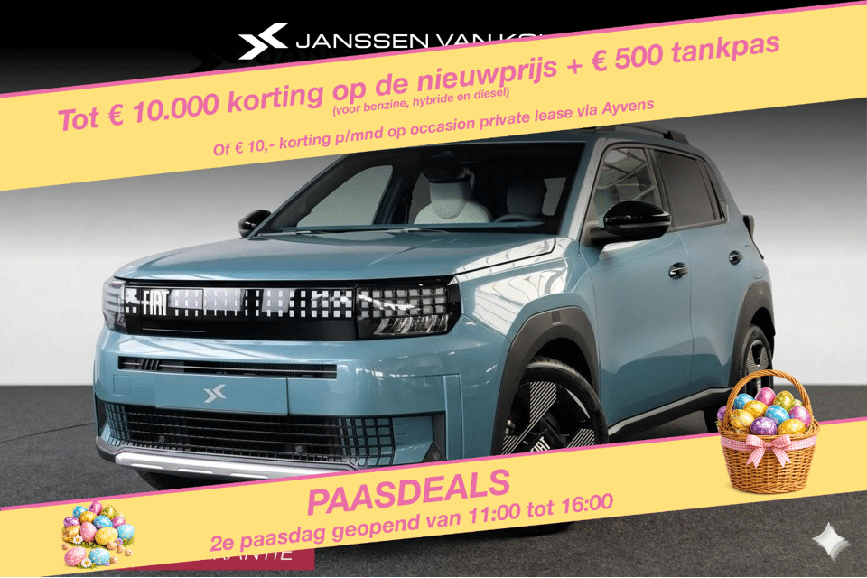 Fiat Grande Panda La Prima 11 kW 44 kWh - Afbeelding 1