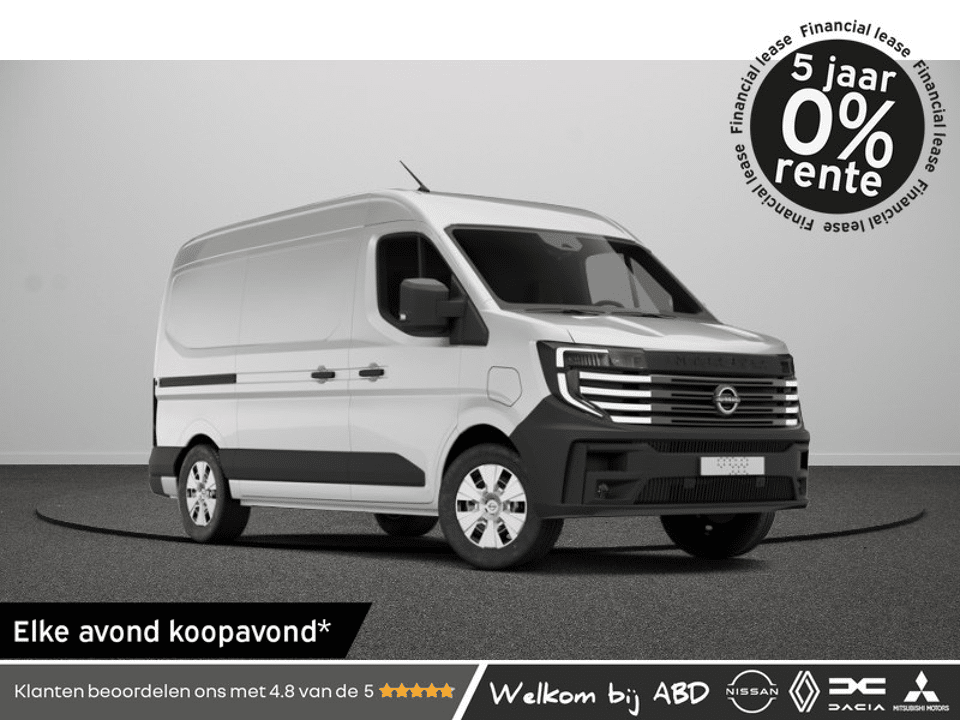 Nissan Interstar Interstar-e Limited + Trekhaak + Achterdeuren 270° + Passagiersstoel 87 kWh - Afbeelding 1