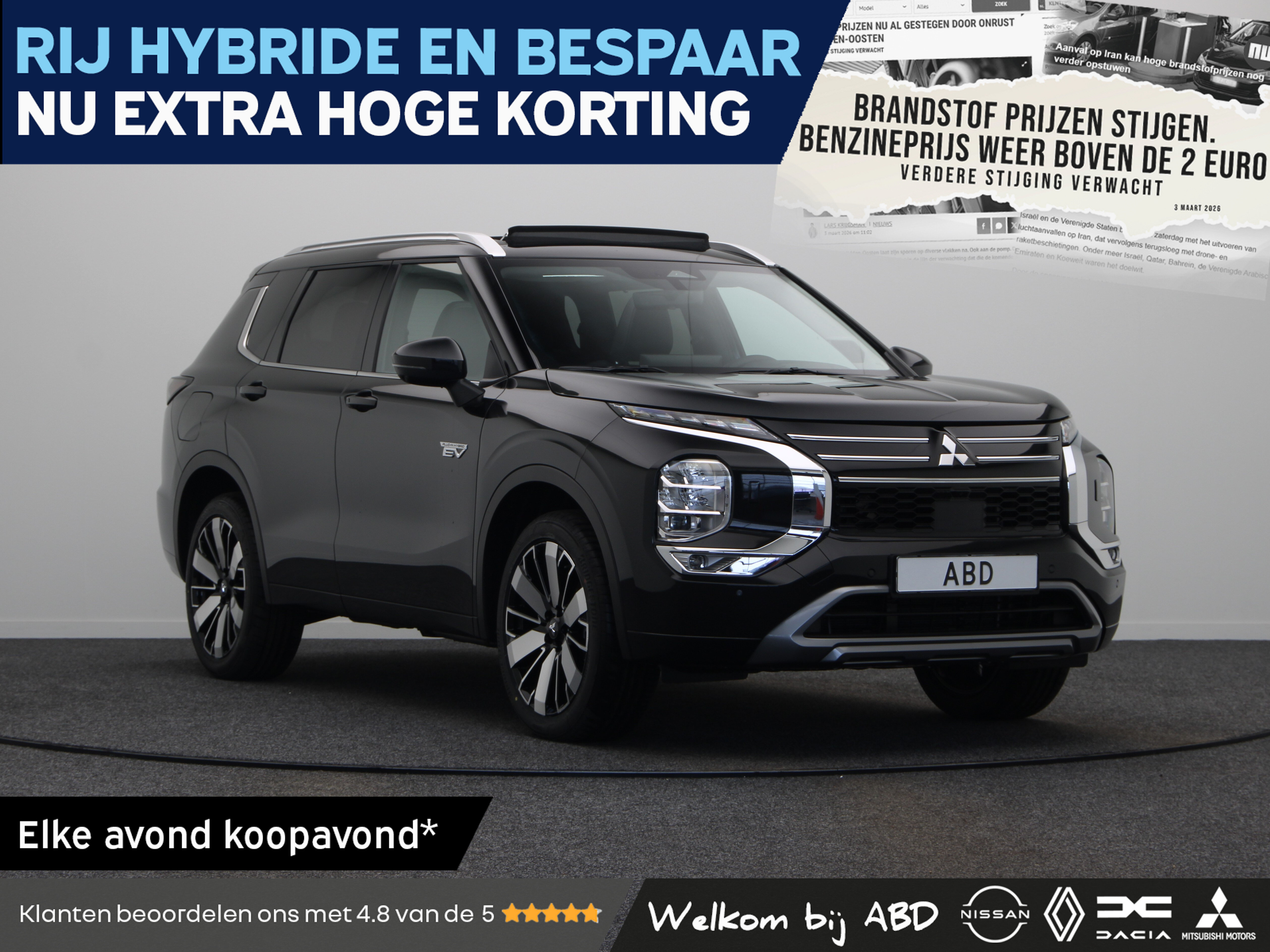 Mitsubishi Outlander Instyle 2.4 Plug-in Hybride