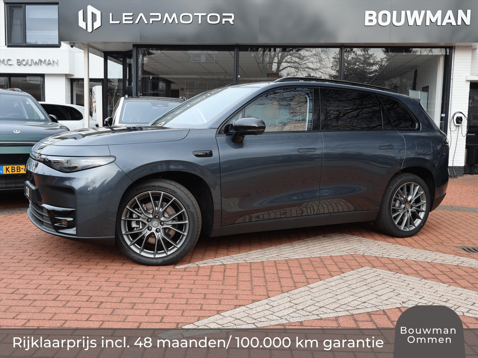 Leapmotor C10 EV ProMax 81,9 kWh 600pk AWD Design, Rijklaarprijs, NIEUW, Rijklaarprijs | Panoramadak | Camera 360 | Adaptieve Cruise Control - Afbeelding 1