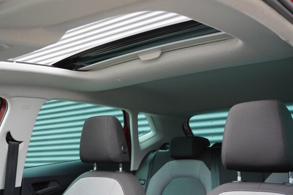 elektrisch glazen panorama-dak