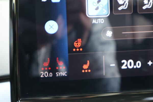 voorstoelen verwarmd