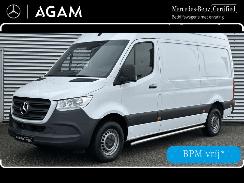 Mercedes-Benz Sprinter 317 CDI L2H2 Automaat Carplay Navigatie Camera - Afbeelding 1