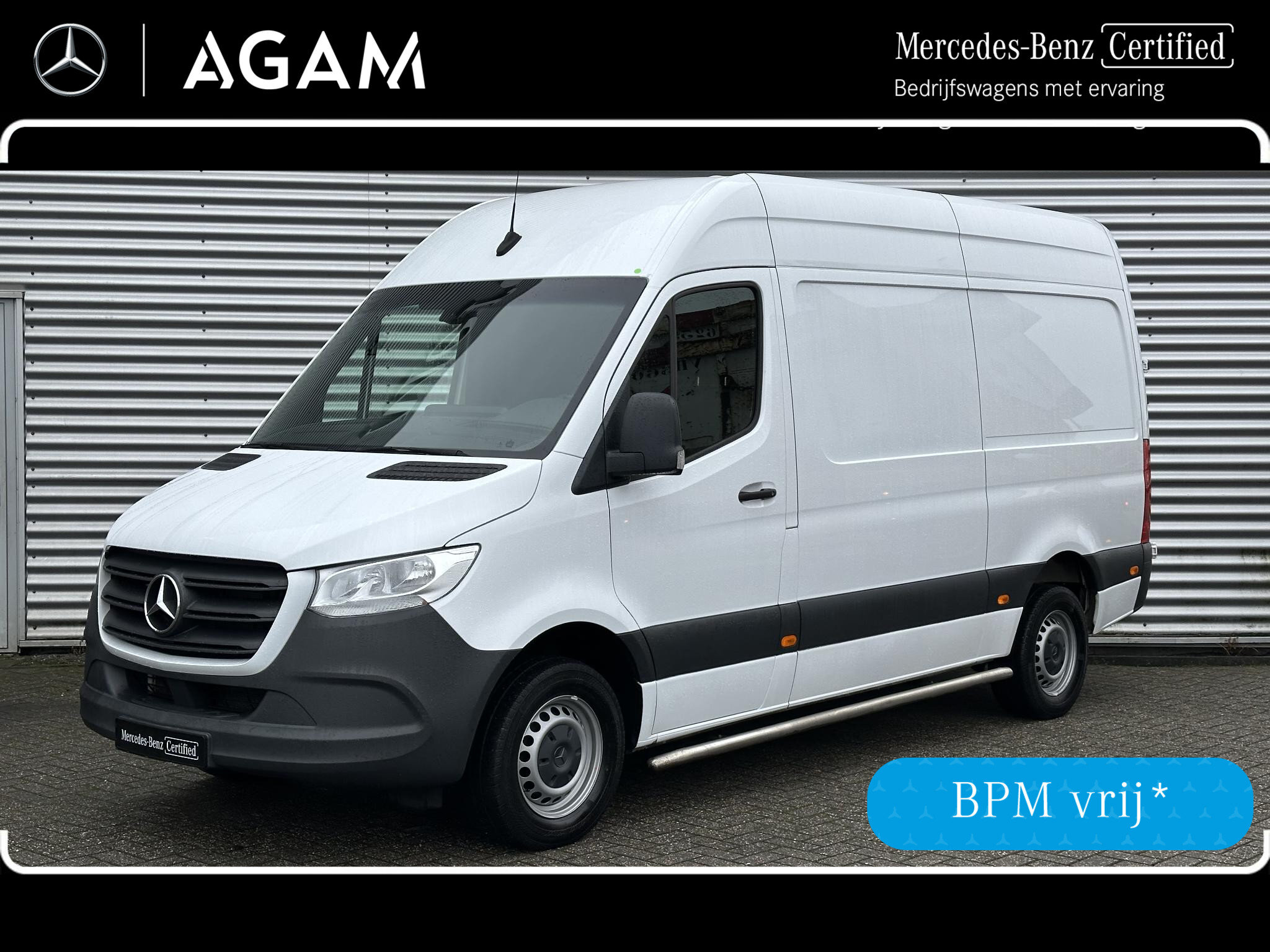 Mercedes-Benz Sprinter 317 CDI  L2H2 Automaat Carplay Navigatie Camera - Afbeelding 1