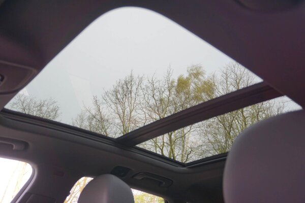 elektrisch glazen panorama-dak