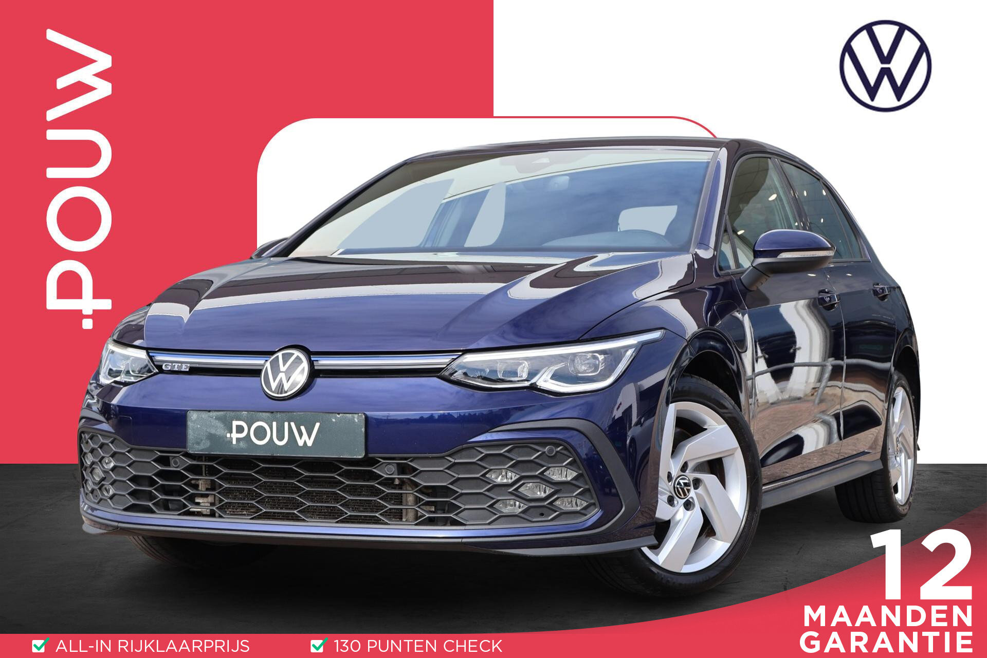 Volkswagen Golf GTE 1.4 eHybrid 272pk