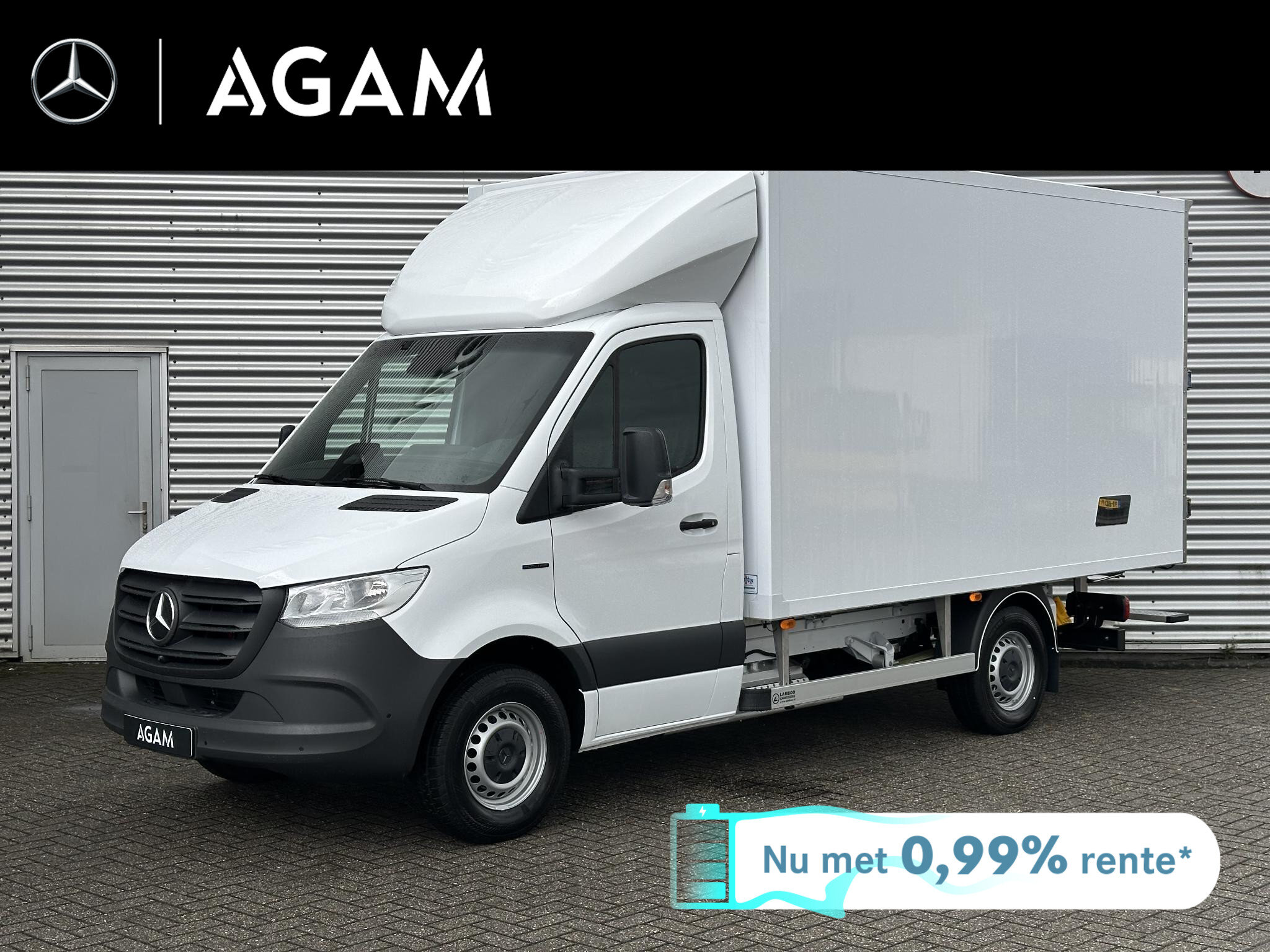 Mercedes-Benz eSprinter 81kWh Geisoleerde Bakwagen 4250kg GVW