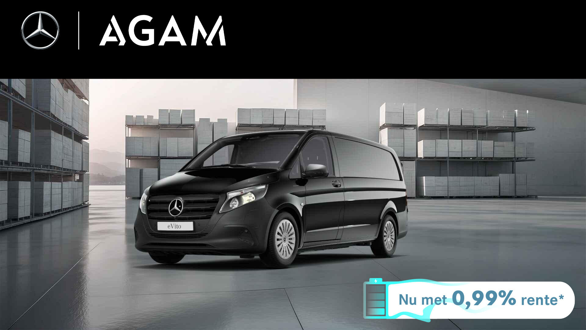 Mercedes-Benz eVito 112 L2 60 kWh - Afbeelding 1