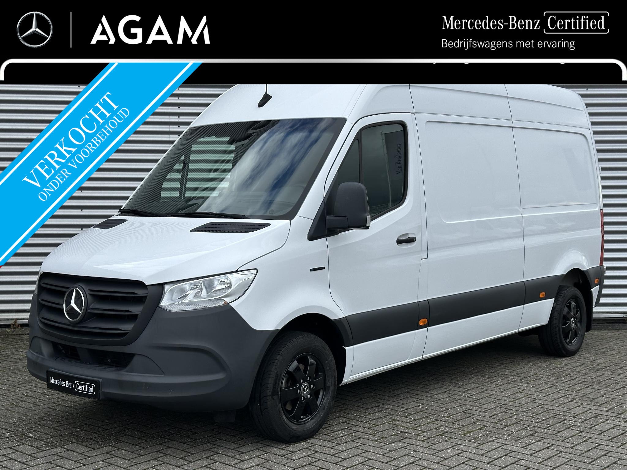 Mercedes-Benz eSprinter L2H2 Snelladen Leer Camera Airco 41kWh