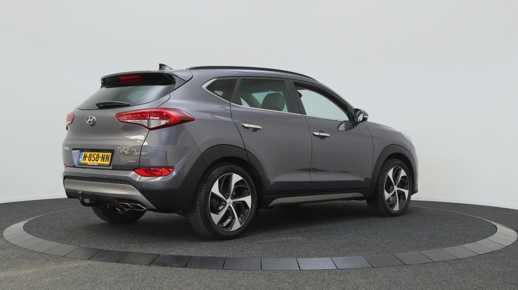 Hyundai Tucson 1.6 T-GDi Premum Sky 4WD | Trekhaak | Panormadak | - Afbeelding 2