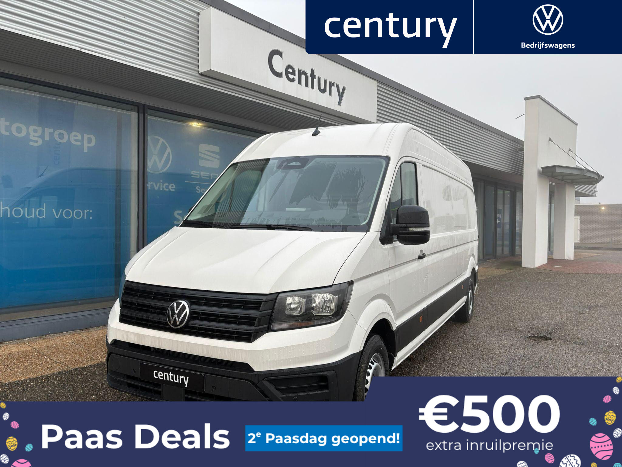 Volkswagen Bedrijfswagens Crafter Highline L4 2.0 TDI EU6 103 kW (140 pk) GVW 3.5T W