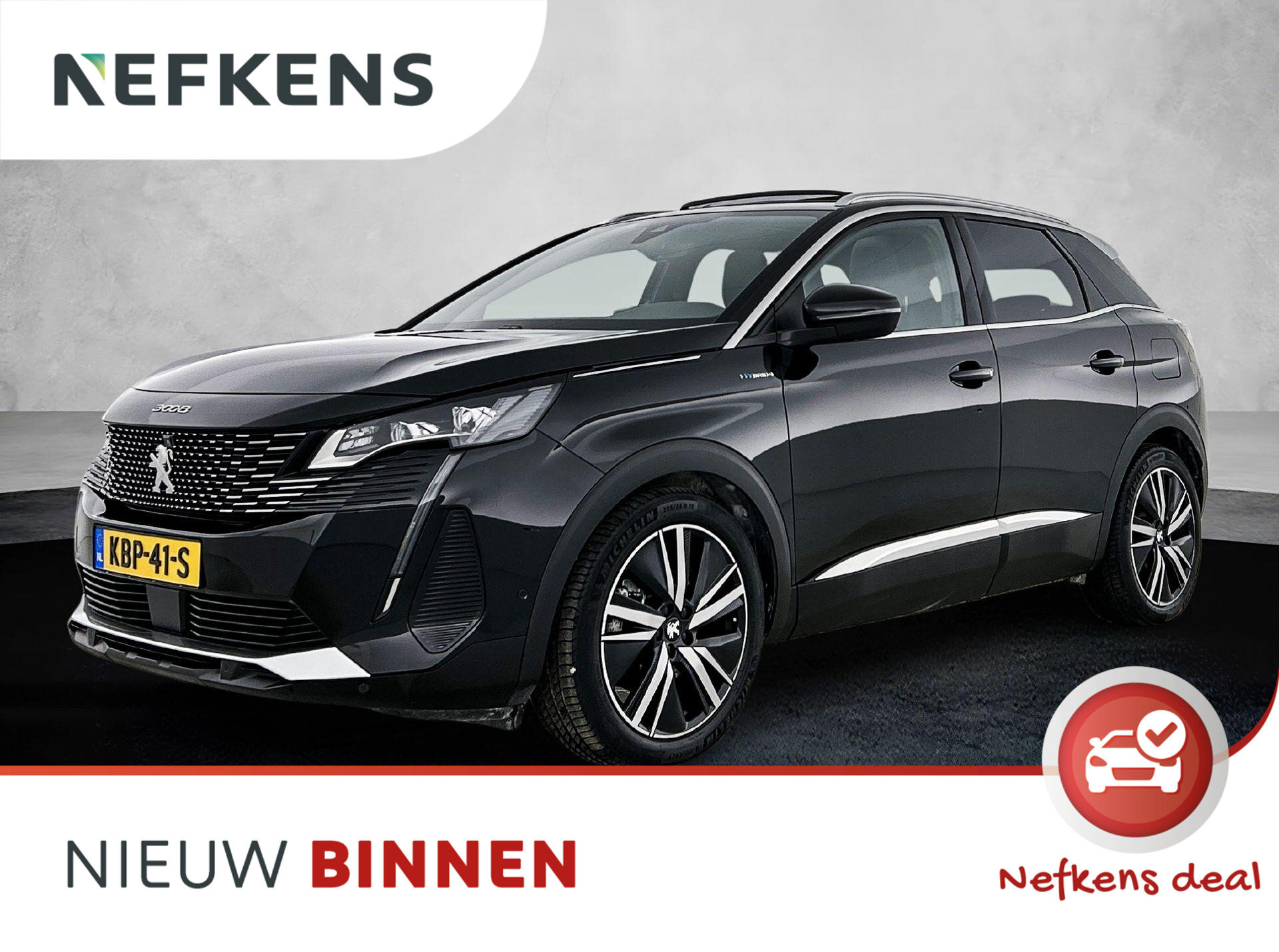 Peugeot 3008 1.6 HYbrid4 Blue Lease GT 300pk Automaat