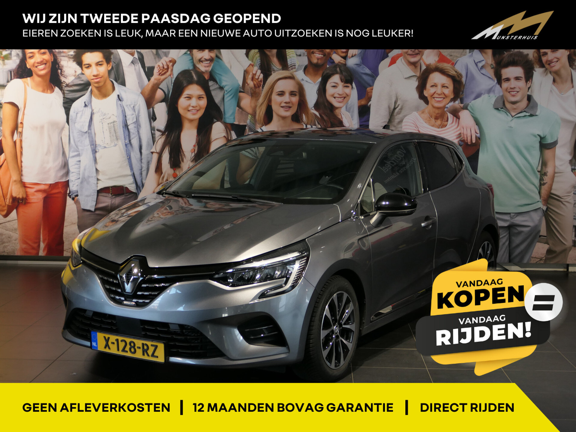 Renault Clio 1.0 TCe 90 Techno - Occasion Lease vanaf €399 p/m -