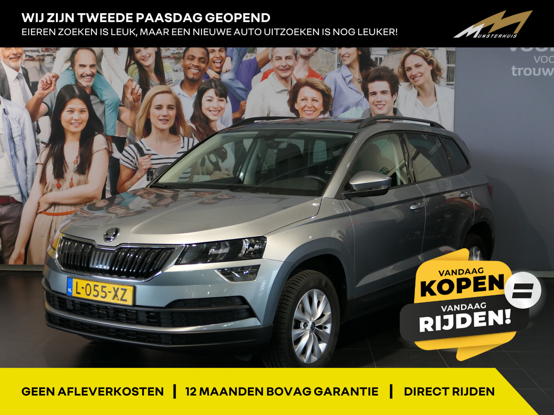 Škoda Karoq 1.0 TSI Business Edition - Occasion Lease vanaf €554 p/m -
