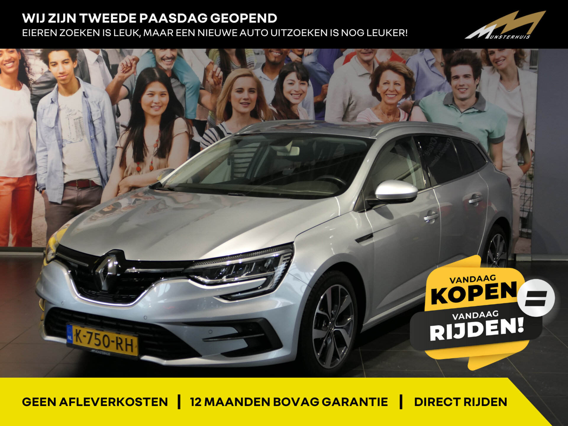 Renault Mégane Estate 1.3 TCe Business Zen - Occasion Lease vanaf €454 p/m -
