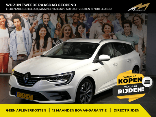 Renault Mégane Estate 1.3 TCe 140 Techno - Occasion Lease vanaf €444 p/m -