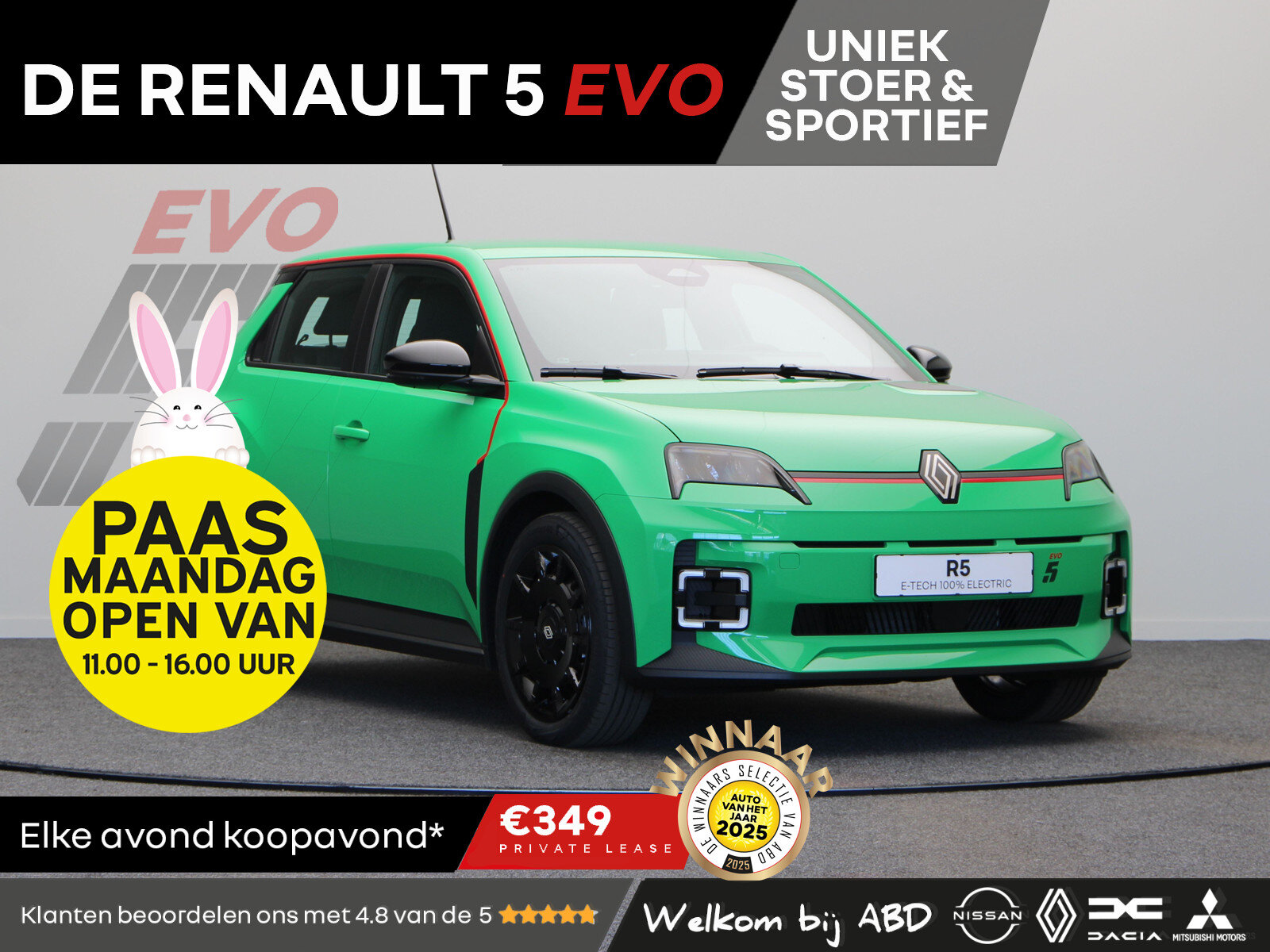 Renault 5 EVO Urban Range 120pk 40 kWh