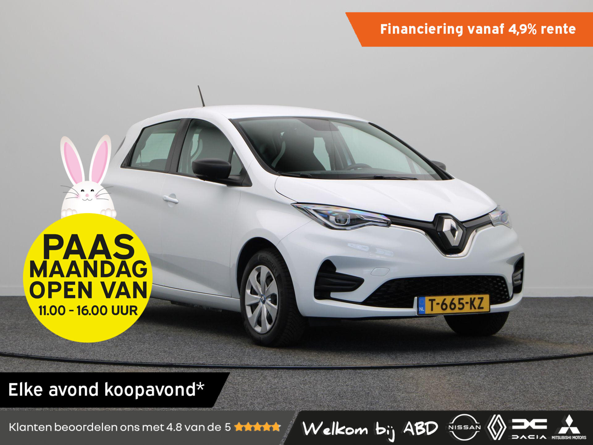 Renault ZOE R110 Life 52 kWh (ex Accu)