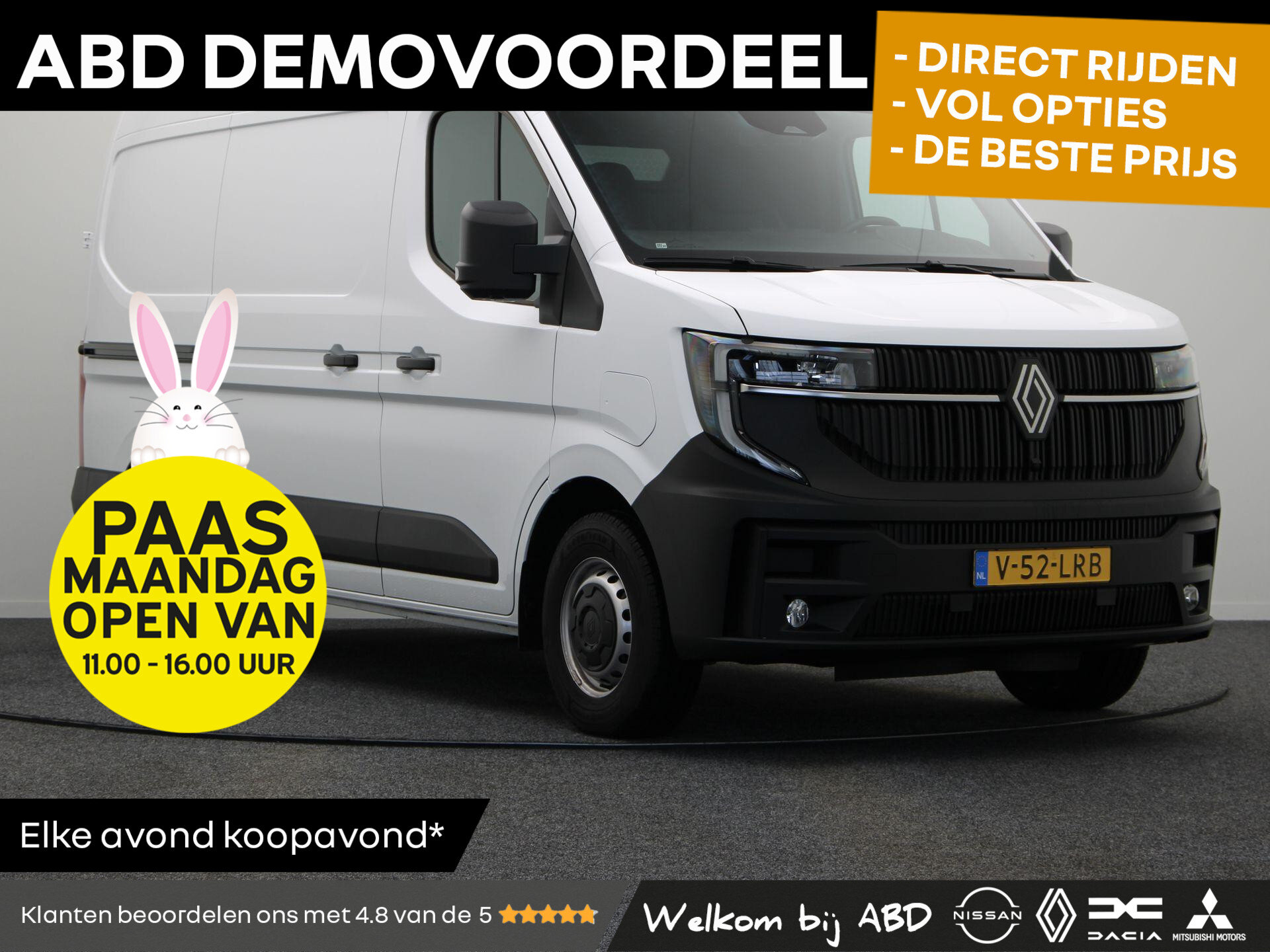 Renault Master E-Tech T35 L2H2 Advance long range 87 kWh